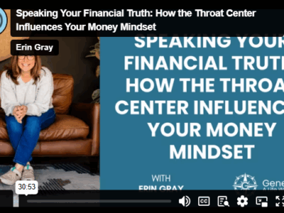 Speaking Your Financial Truth: How the Throat Center Influences Your Money Mindset