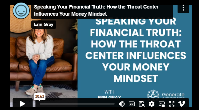 Speaking Your Financial Truth: How the Throat Center Influences Your Money Mindset